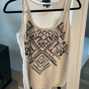 Express glitzy top